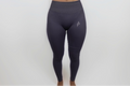 Grey Seamless Mid Low Rise Leggings
